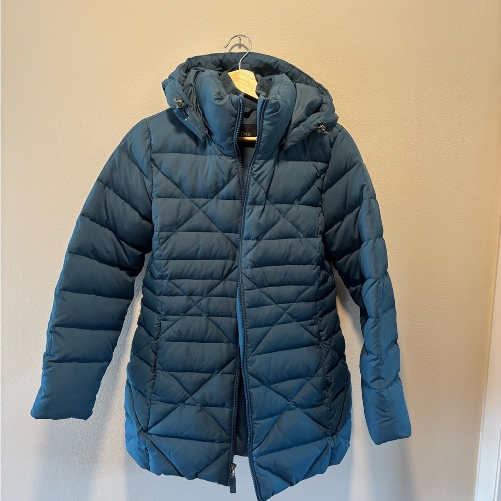 LAND’S END Quilted Down Puffer Jacket - Picture 1 of 13
